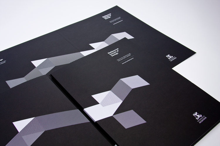 melbourne school of design visual identity studio binocular visual indentity